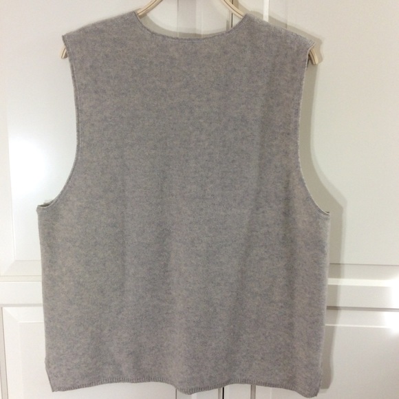 FG Button down Sweater Vest XL - Picture 2 of 5